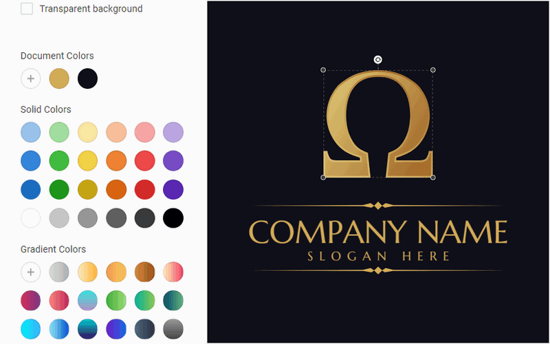 Design a privilege and luxury black logo.