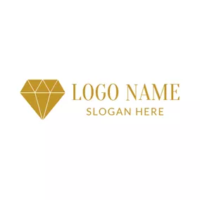 Holiday & Special Occasion Logo Big Yellow Diamond logo design