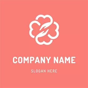 Healthcare Logo Clover Hand Hope Logo logo design